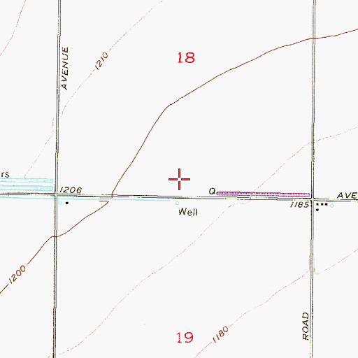 Topographic Map of The Church of Jesus Christ of Latter Day Saints, AZ
