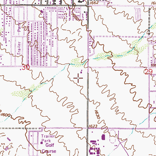 Topographic Map of The Church of Jesus Christ of Latter Day Saints, AZ