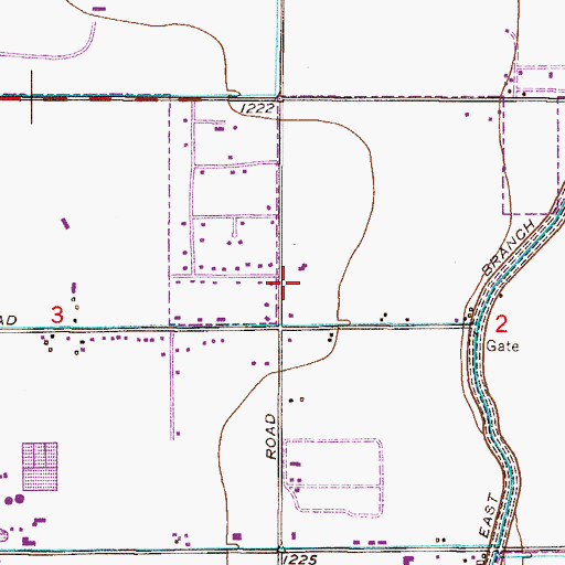 Topographic Map of The Church of Jesus Christ of Latter Day Saints, AZ