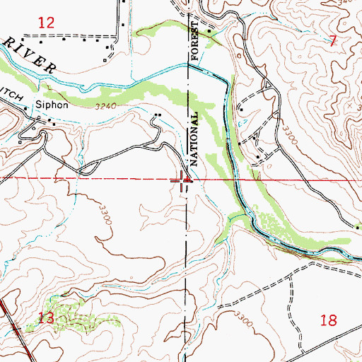 Topographic Map of Verde Valley Reformed Chapel, AZ