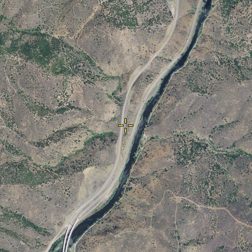 Aerial/Satellite Image of Printer Gulch, CA