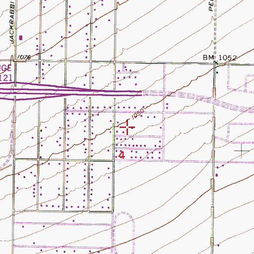 Topographic Map of Lifeway Church, AZ