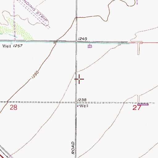 Topographic Map of Lord of Life Lutheran Church, AZ