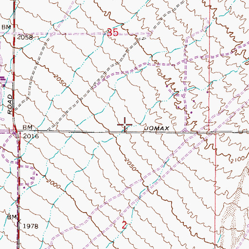 Topographic Map of Redeemer Lutheran Church, AZ