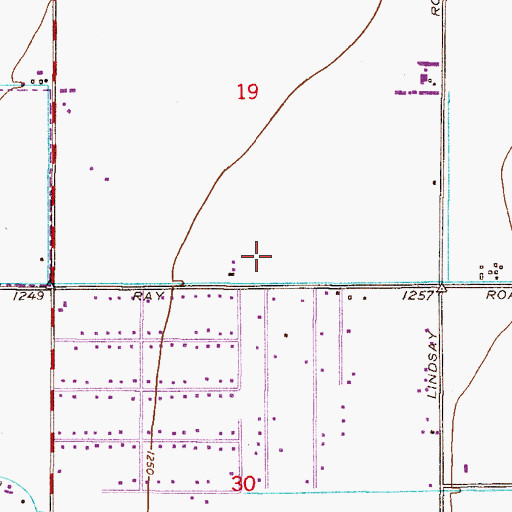 Topographic Map of Sun Valley Community Church, AZ