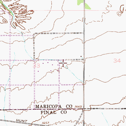 Topographic Map of The Church of Jesus Christ of Latter Day Saints, AZ