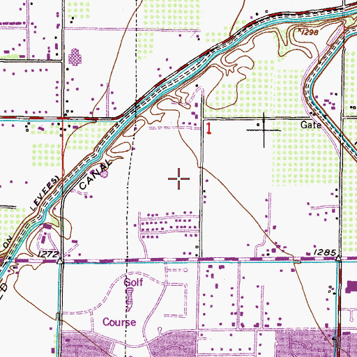 Topographic Map of The Church of Jesus Christ of Latter Day Saints, AZ