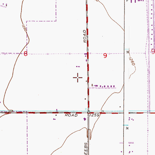 Topographic Map of The Church of Jesus Christ of Latter Day Saints, AZ
