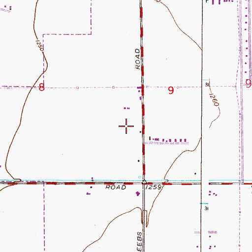 Topographic Map of The Church of Jesus Christ of Latter Day Saints, AZ