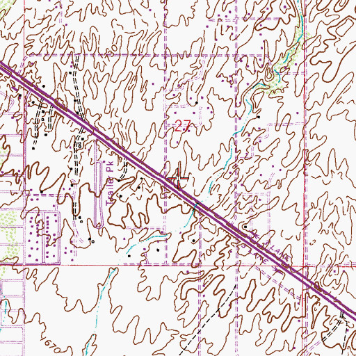 Topographic Map of The Church of Jesus Christ of Latter Day Saints, AZ