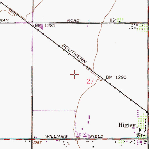 Topographic Map of The Church of Jesus Christ of Latter Day Saints, AZ