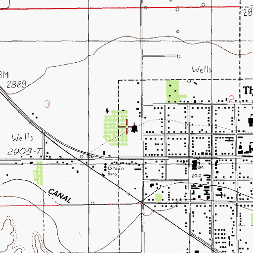 Topographic Map of The Church of Jesus Christ of Latter Day Saints, AZ