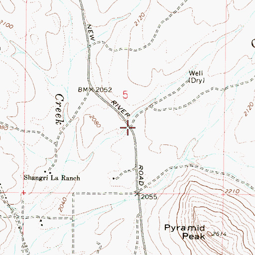 Topographic Map of The Church of Jesus Christ of Latter Day Saints, AZ