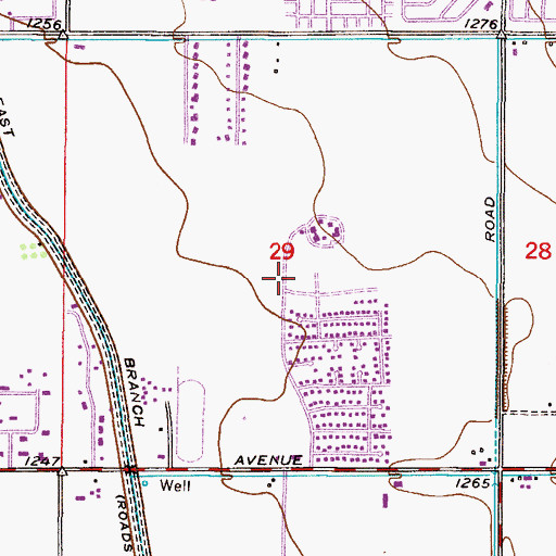 Topographic Map of The Church of Jesus Christ of Latter Day Saints, AZ