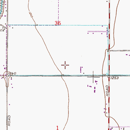 Topographic Map of Chandler - Gilbert Community College Pecos Campus Agave Hall, AZ