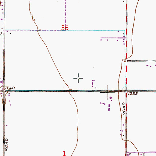 Topographic Map of Chandler - Gilbert Community College Pecos Campus Bradshaw Hall, AZ