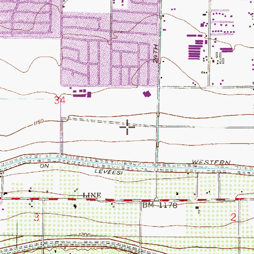 Topographic Map of South Mountain Community College Art Building, AZ
