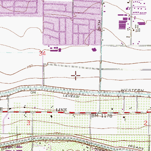 Topographic Map of South Mountain Community College Student Union Building, AZ