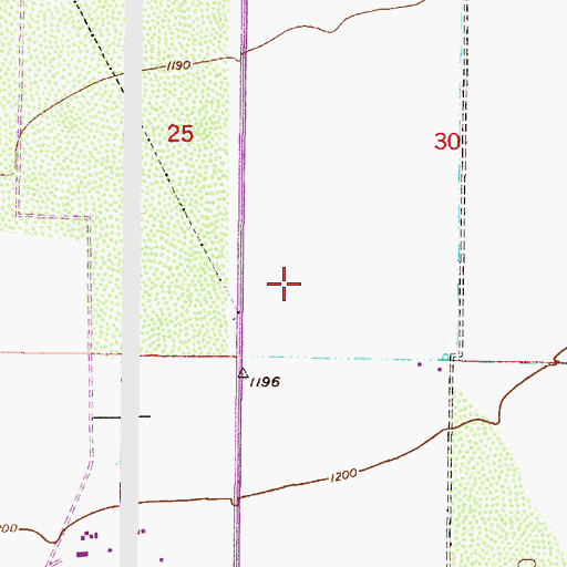 Topographic Map of Maricopa Police Department, AZ