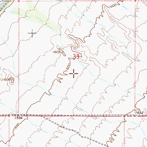 Topographic Map of Arizona State Prison Complex - Eyman, AZ