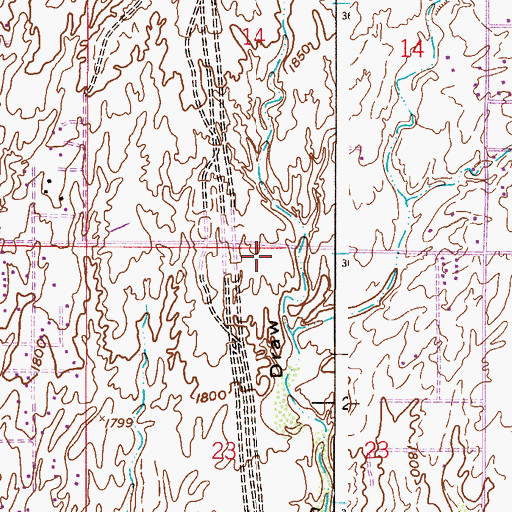 Topographic Map of Superstition Fire and Medical District Station 262, AZ