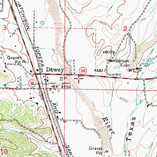 Topographic Map of Central Yavapai Fire District Station 54, AZ