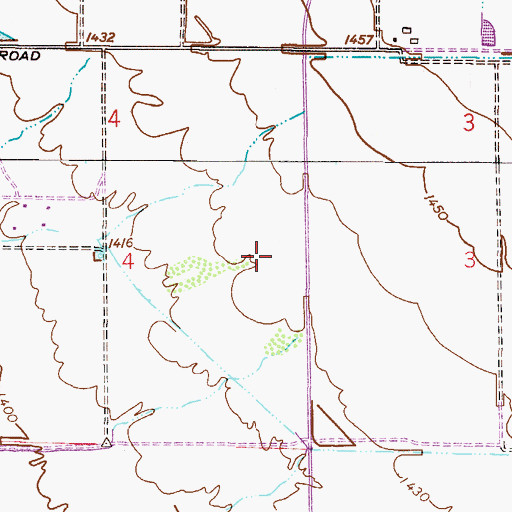 Topographic Map of Mesa Fire Department Station 212, AZ