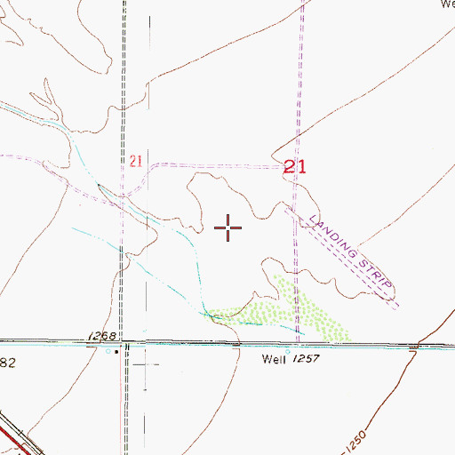 Topographic Map of Sun City West Fire District Station 102, AZ