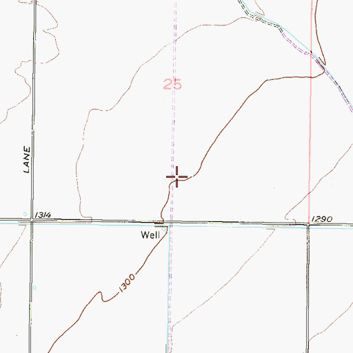 Topographic Map of Surprise Fire Department Station 306, AZ
