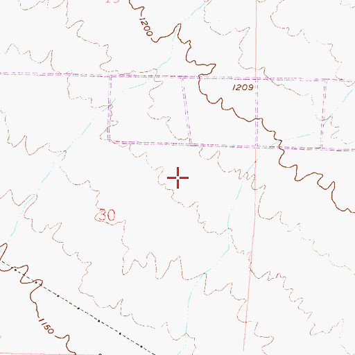 Topographic Map of Buckeye Fire Department Station 705, AZ