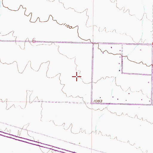Topographic Map of Buckeye Valley Fire District Station 328, AZ