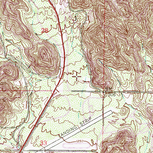 Topographic Map of Phoenix Fire Department Station 46, AZ