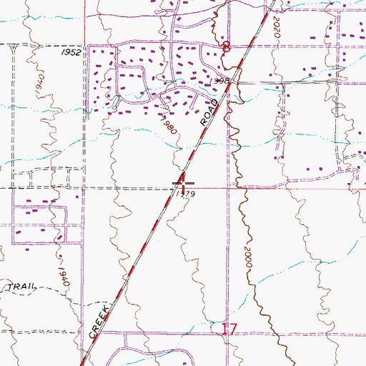Topographic Map of Phoenix Fire Department Station 72, AZ