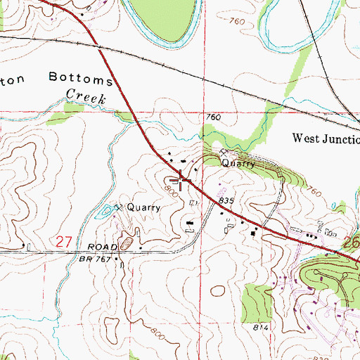 Topographic Map of Star Ambulance, IL