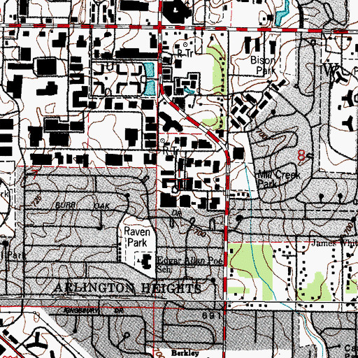Topographic Map of Professional Medical Transport, IL