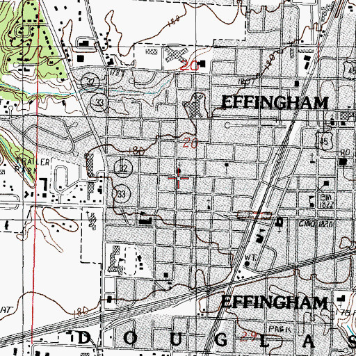 Topographic Map of Healthone Paramedics, IL