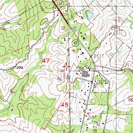 Topographic Map of Long Term Acute Care of Feliciana, LA