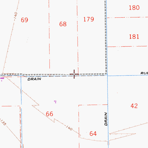 Topographic Map of Valley Fish Farms, CA