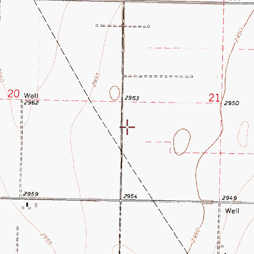 Topographic Map of Anton Flying UV Airport, KS