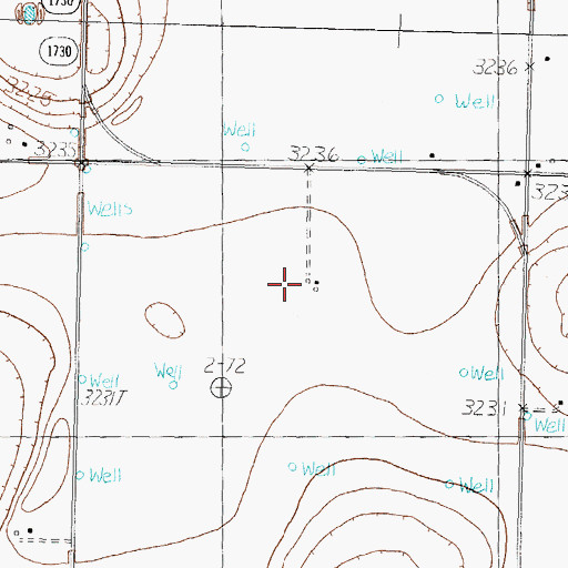 Topographic Map of The Palms at Kitty Hawk Airport (historical), TX
