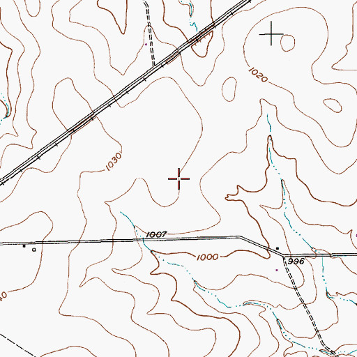 Topographic Map of Chigger Field, TX