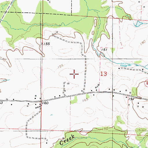 Topographic Map of Moundville Airport, AL