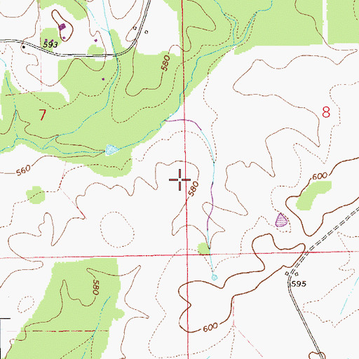 Topographic Map of Centre-Piedmont-Cherokee County Regional Airport, AL