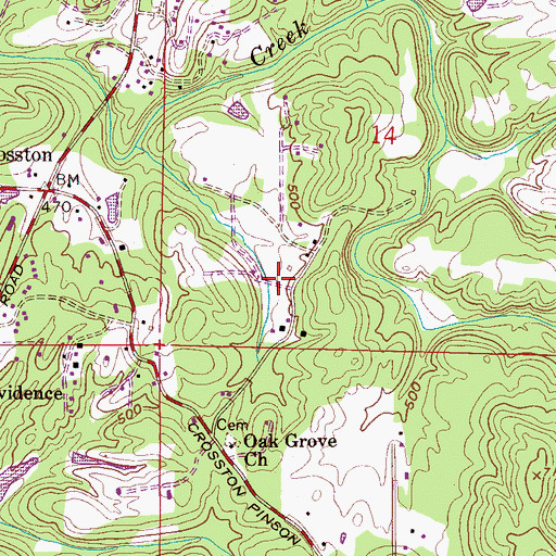 Topographic Map of Turkey Creek Airport, AL