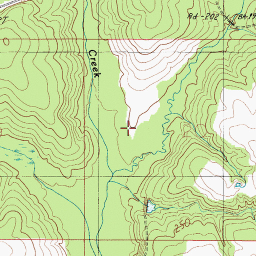 Topographic Map of Sturdy Oak Farm Airport, AL