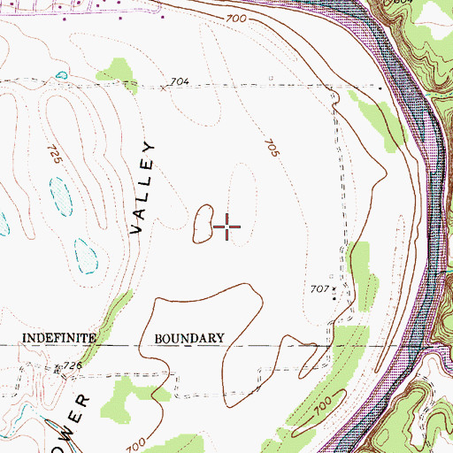 Topographic Map of Driftwood Ranch Airport, TX