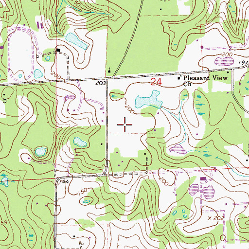 Topographic Map of Reluctant Gremlin Airport, FL