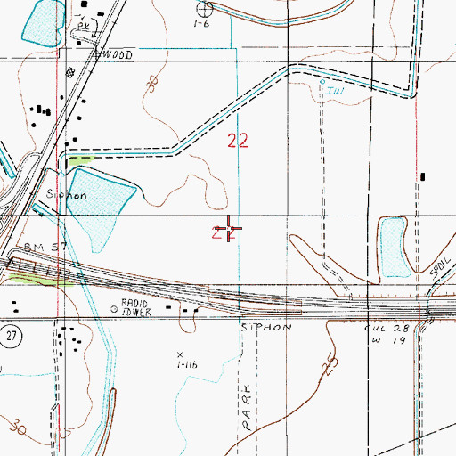 Topographic Map of Light Plane Flyers Airfield, LA