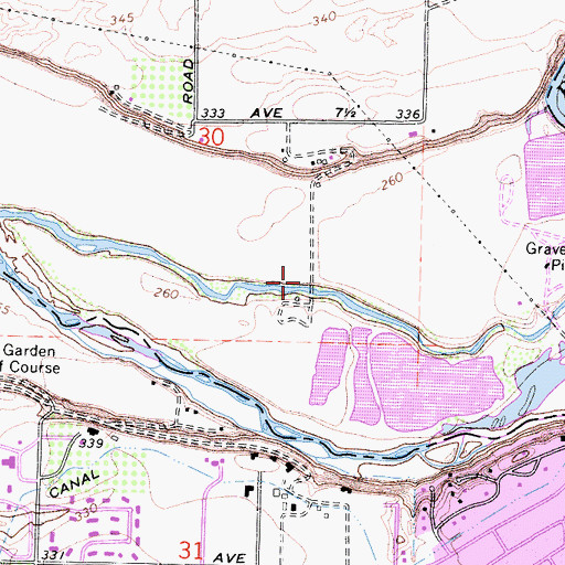 Topographic Map of Diener Pit, CA