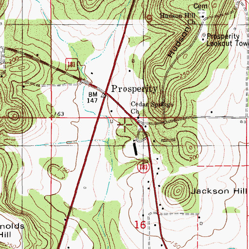 Topographic Map of D.D. Eldridge Memorial Park, FL